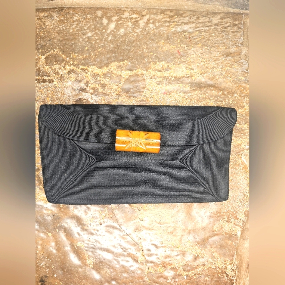 1940 ladies clutch with original mirror inside